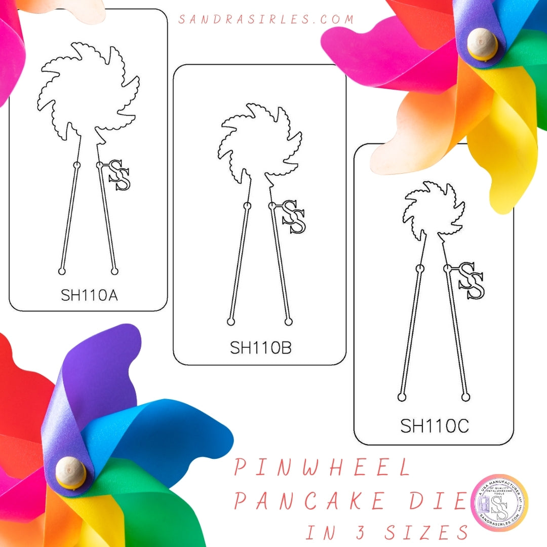 PANCAKE DIE SH110 SHAPE PINWHEEL
